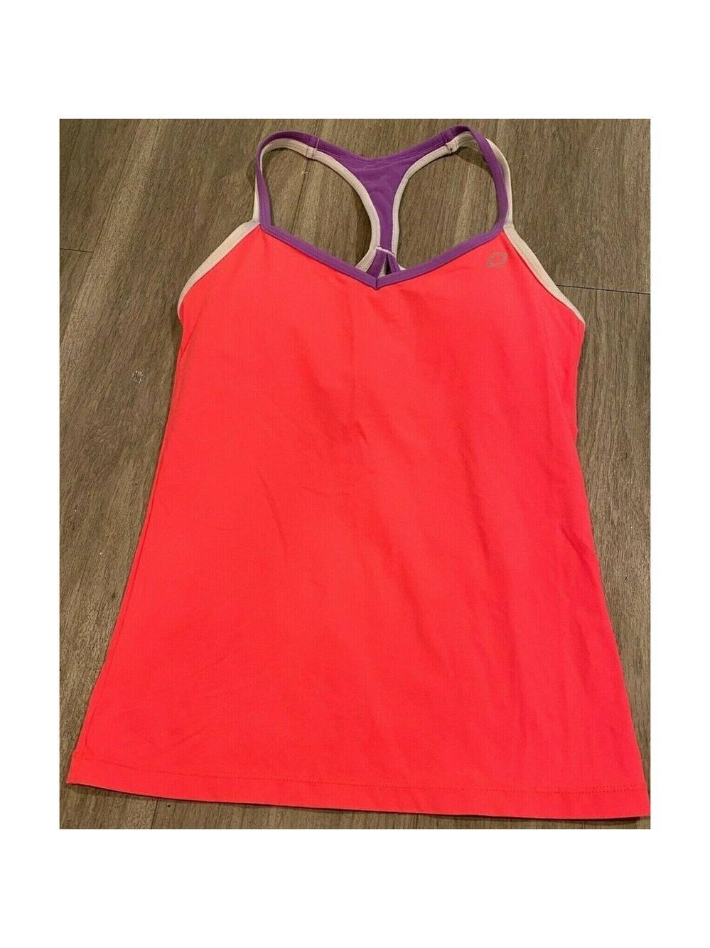 Lorna Jane Active Racerback Compression Tank Neon
